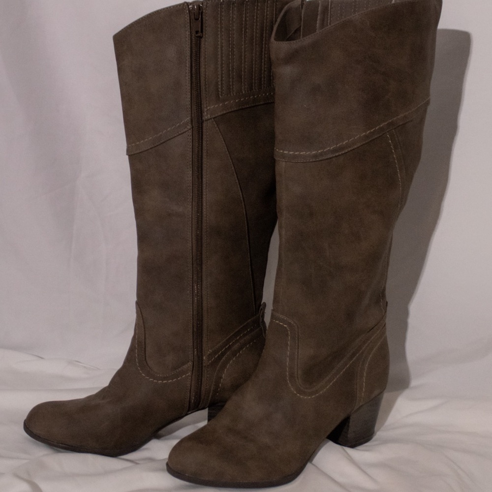Indigo Rd Suede Knee High Boots Women Size 8.5M